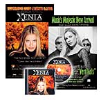 Xenia Seeberg Personal Private Collection of Pictures, Photographs, CD, Posters, Button, Key Chain, Pen and Mouse Pad